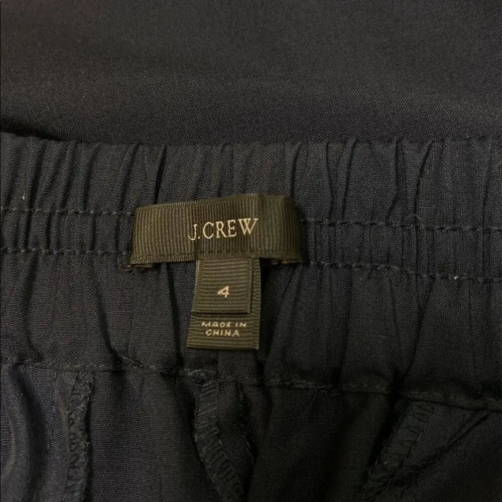 J. Crew‎ Harlow Wool Blend Pants in Navy Blue 4